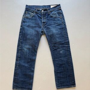 rag & bone Dark Indigo Straight Jeans